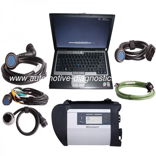 V2020 MB SD Connect Compact 4 Mercedes Diagnostic Tool with DELL D630