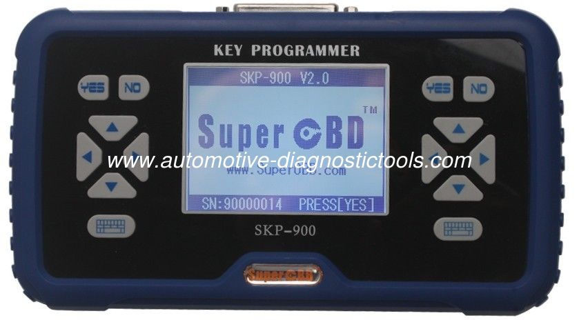 SuperOBD SKP900 Handheld OBD2 Car Key Programmer V4.5 No Need Pin Code When Do Key Programming