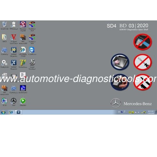 MB SD Connect Compact C4 Software 2020.3 Version Support Mercedes Works For Any Laptops Dell ,Lenovo ,HP