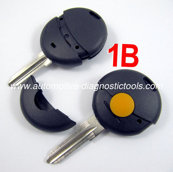 Mercedes Benz Smart Remote Key Shell, 1 Button Car Key Blanks For Benz