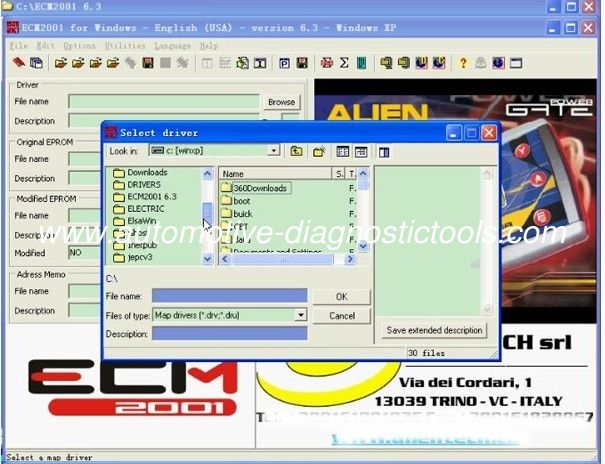 ECM Chip Tuning 2001 V6.3 Auto Diagnostic Software Compatible Systems XP/ VISTA/WIN7