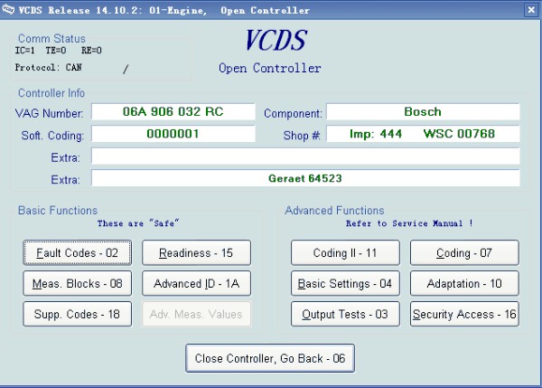 VAG 14.10.2 VAG Diagnostic Cable Software-2
