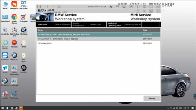 2024.3 BMW ICOM Diagnostic Software ISTA-D 4.46.14 ISTA-P 3.71.0.200 Engineer Version 1