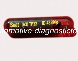 Good price SEAT A3 TP22 ID48 Chip Auto Key Transponder Chip, OEM Car Key Chips online