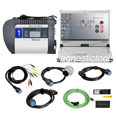 Good price V2024.10 MB SD Connect C4 DoIP Mercedes Star Diagnosis Tool Plus Panasonic CF C2 Laptop online
