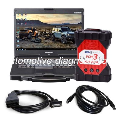 Good price Original Ford VCM III Ford VCM3 Ford Diagnostic Tool Support CAN-FD and DoIP Plus Panasonic CF53 Laptop online