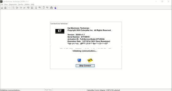 Good price Caterpillar ET 2024A V1.0 Electronic Automotive Technician Diagnostic Software online