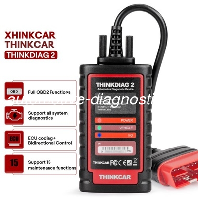 Good price 2025 THINKCAR Thinkdiag2 All System Diagnostic Tool Auto VIN ECU Coding 15+ Reset Function One Year Free Update online