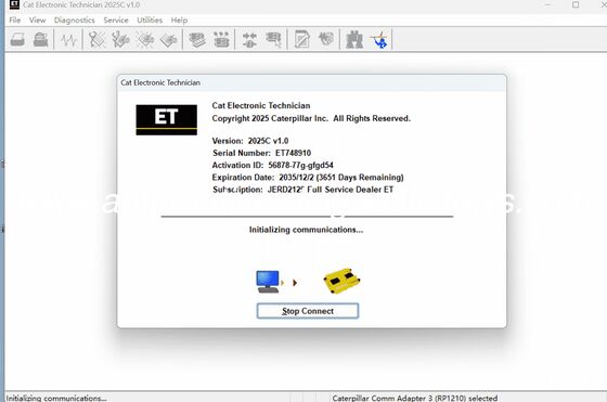 Good price CAT ET 2025C V1.0 Electronic Automotive Technician Diagnostic Software online