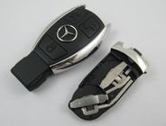 Benz 3 Button Smart Auto Key Shell, Board Plastic Car Key Blanks / Case