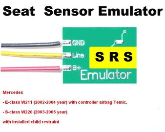 Professional SRS1 Mercedes Seat Sensor Emulator , Mercedes Car Repair Troubleshooting Tool