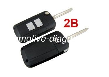 Good price Smart Key Case / Blanks With 2 Button, Kia Sportage Modified Remote Key Shell online