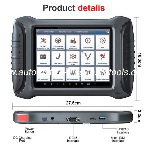 XTOOL X100 PAD3 Plus Car Key Programmer for Toyota/Lexus/VW/BMW Key