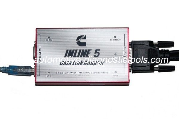 Cummins INLINE 5 INSITE 7.62 Truck Diagnostic Tool Based On PC, Support Multi-language