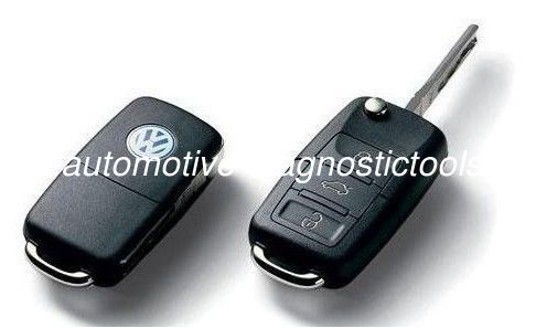 433MHZ 3 Button Auto Remote Key for Volkswagen, VW Remote Transponder Keys with ID48 Chip
