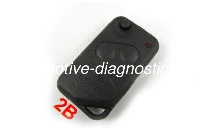 Landrover Remote Key Shells, 2 Button Car Remote Key Case / Blank for Landrover