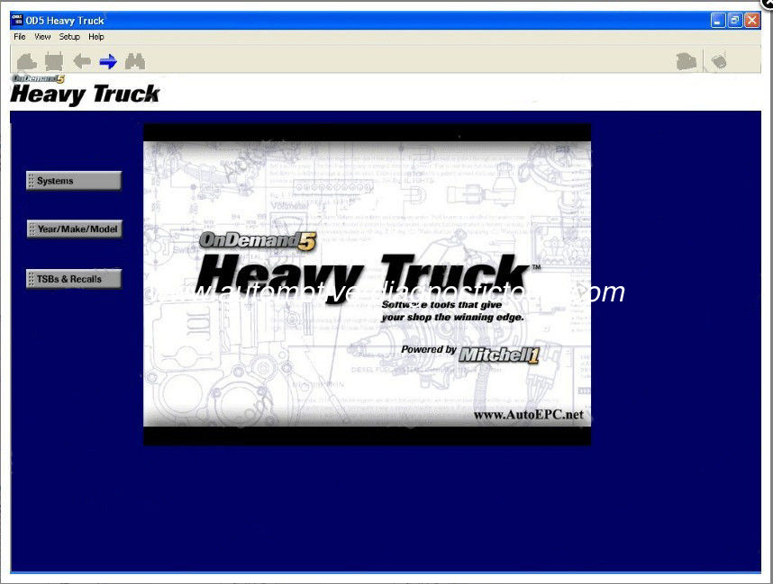 Mitchell On Demand5 Heavy Trucks Edition, Automotive Diagnostic Software for , Mercedes