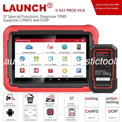 Good price Original Launch X431 Scanner X431 Pros for 98% of Cars on the Market with 37 Special Functions and 2 Years Free Update online