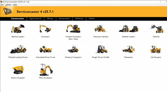 Good price [ 25.7 Release ]JCB ServiceMaster 4 v25.07 Diagnostic Software online
