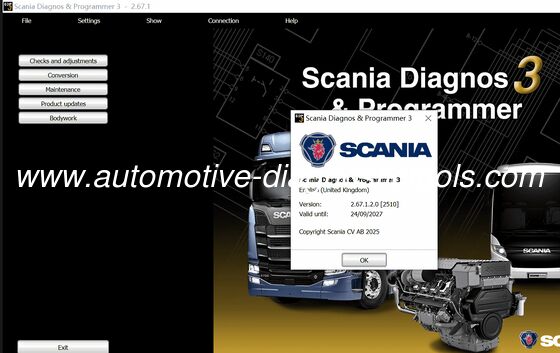 Good price 2026 Newest Scania VCI & VCI3 SDP3 V2.69.1 Software Automotive Diagnostic Software for Scania Trucks/Buses online