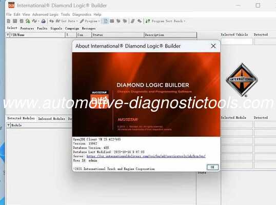 Good price International Diamond Logic Builder (DLB)10.2025 Diagnostic Software online