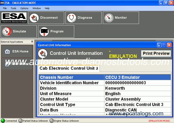 PACCAR ESA V5.7 Electronic Service Analyst 2025 Full Version with Gen5 ...